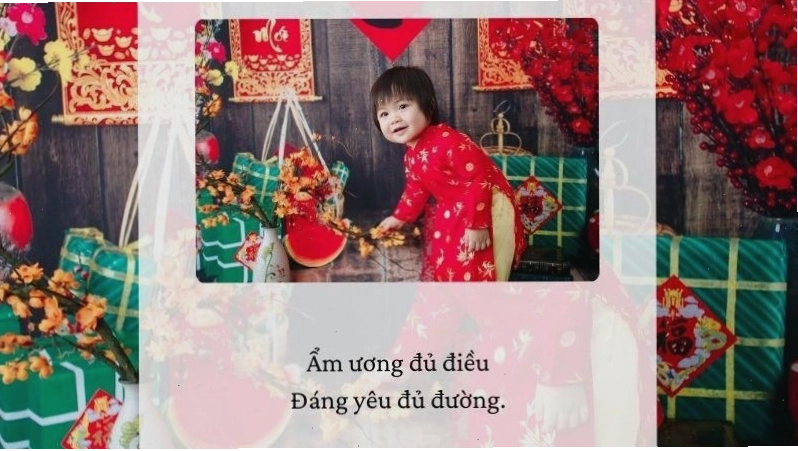 Caption bằng thơ đăng ảnh Tết
