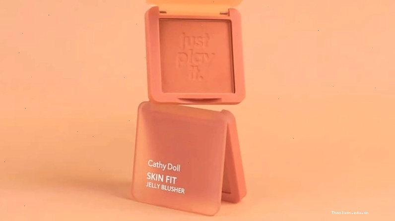 Cathy Doll Skin Fit Jelly Blusher má hồng dạng kem jelly mềm mại