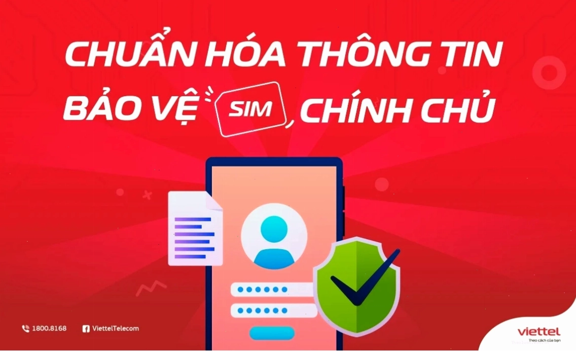 Chuẩn hoá thông tin thuê bao Viettel trên ứng dụng My Viettel
