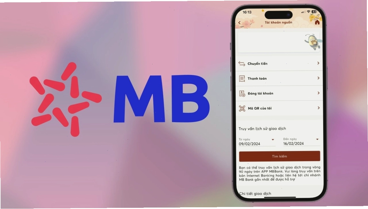 Đến chi nhánh MB Bank để yêu cầu sao kê giao dịch