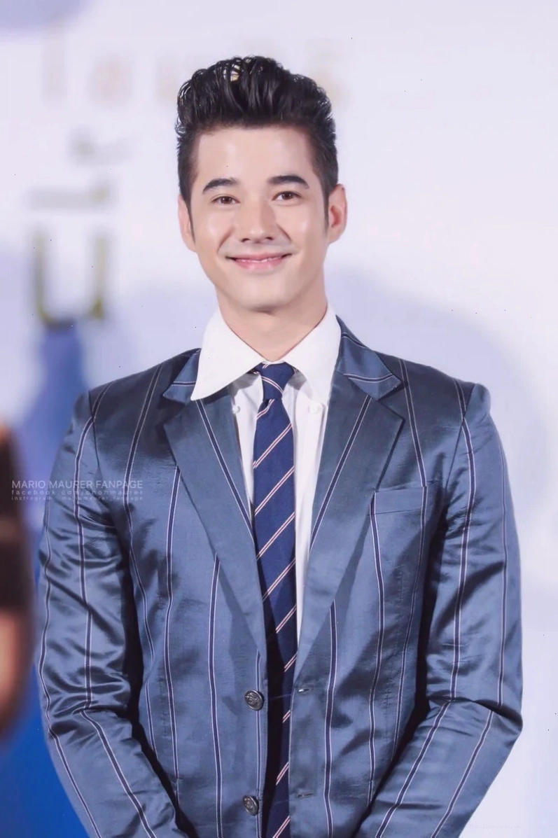 Diễn viên Mario Maurer với vẻ ngoài nam tính