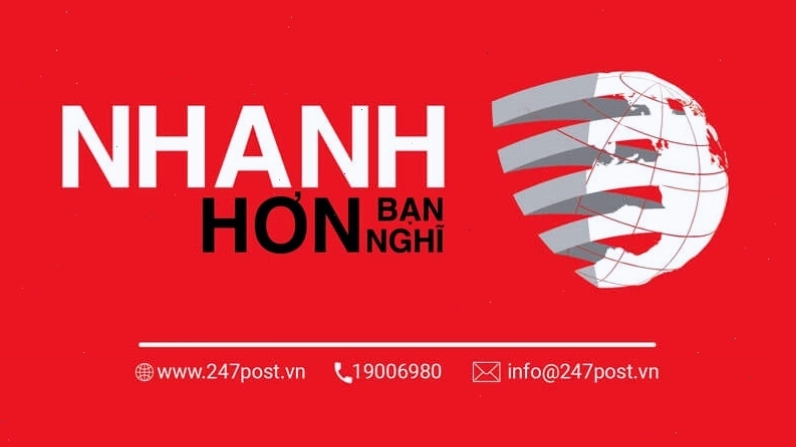 Giao diện hỗ trợ khách hàng của 247 Express