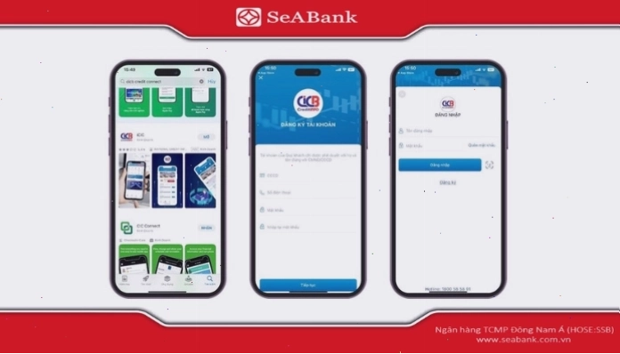 Giao diện ứng dụng CIC Connect đơn giản và thân thiện
