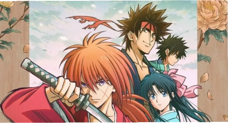 Gintoki và những người bạn trong bộ anime hài hước Gintama