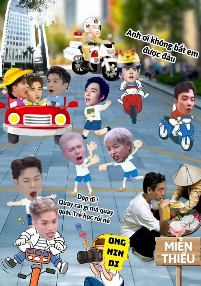 Hình 30 Anh Trai Say Hi chibi tràn đầy sức sống và năng lượng