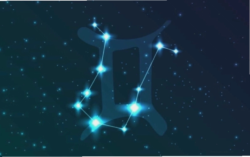 Hình ảnh đại diện cho cung Song Tử với biểu tượng cặp song sinh