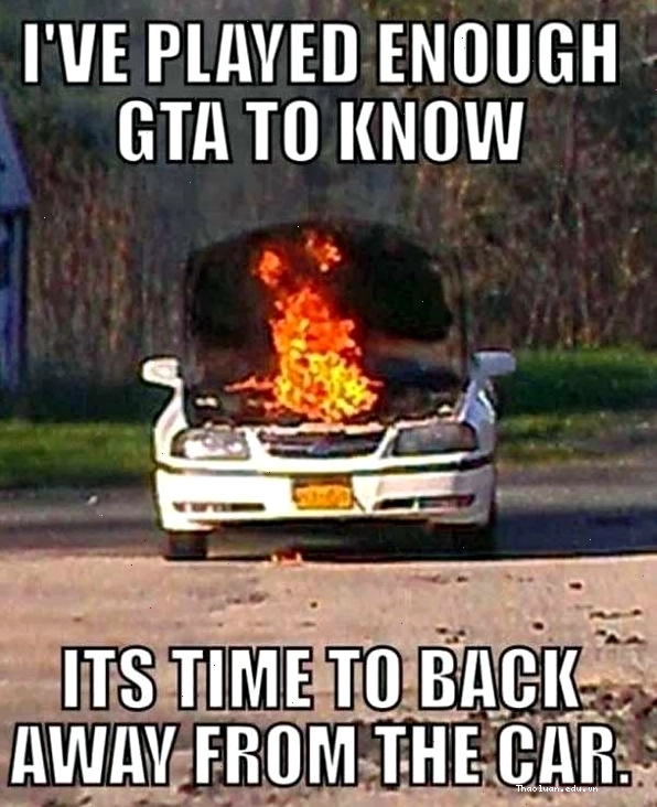 Hình ảnh meme WTF liên quan đến game GTA