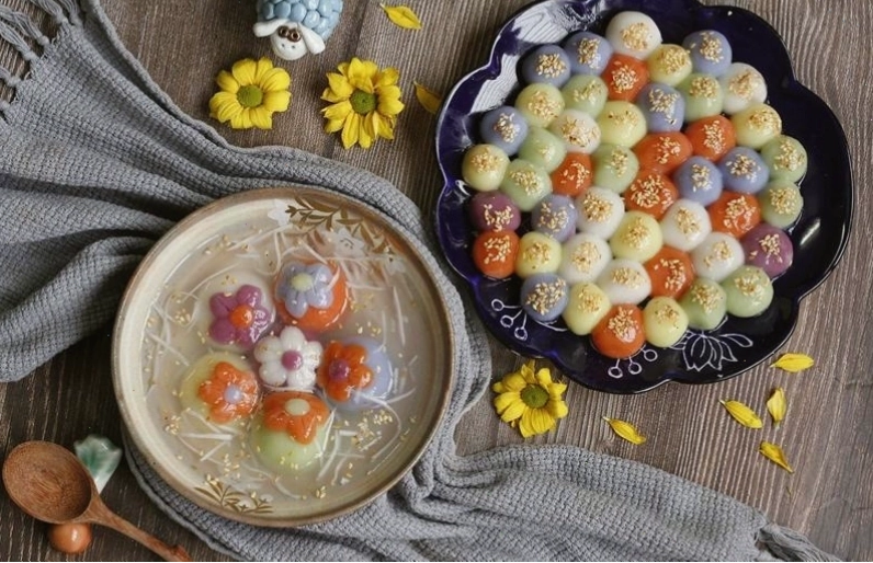 Hình nền chill ẩm thực với đồ uống