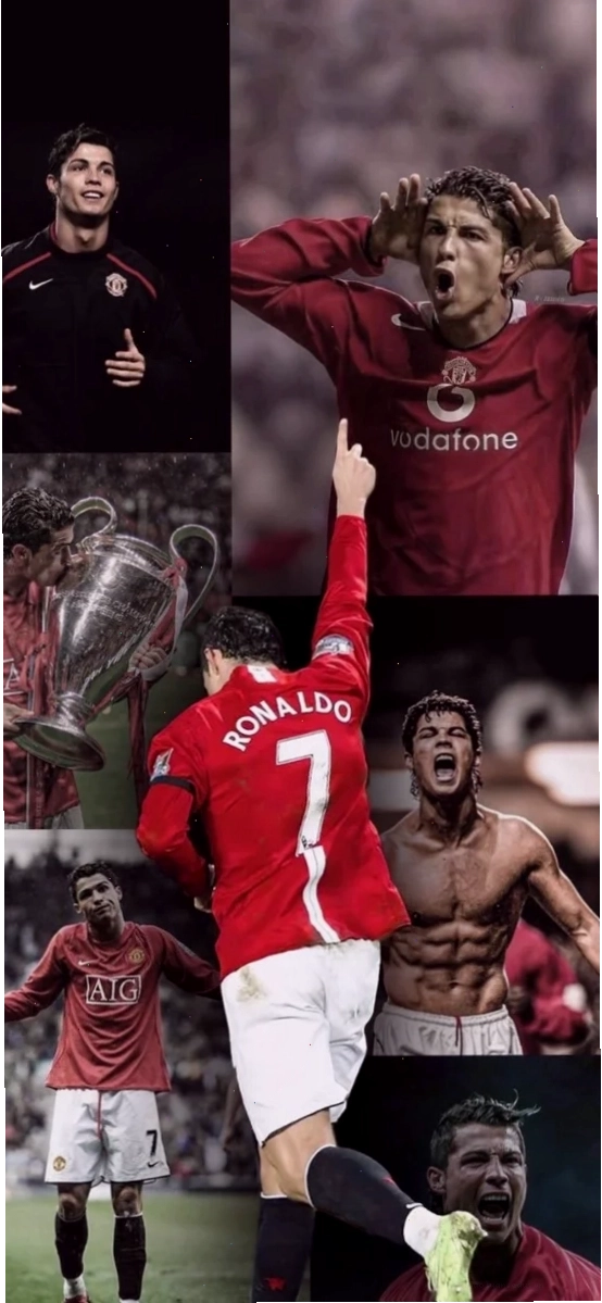 Hình nền điện thoại Ronaldo CR7 ăn mừng bàn thắng