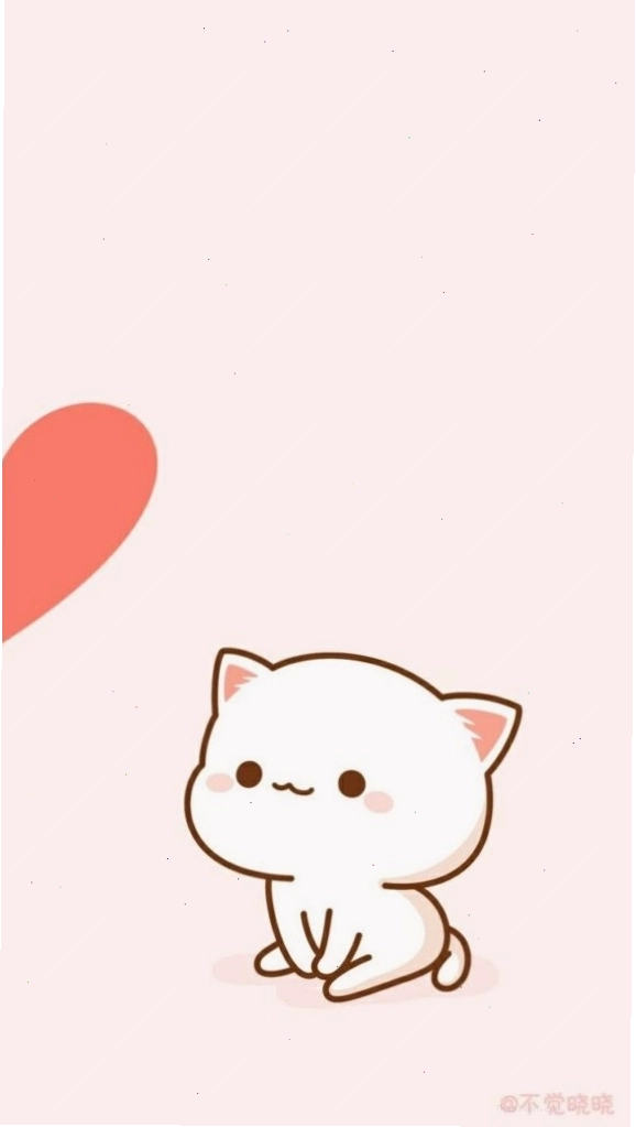 Hình nền đôi mèo cute đáng yêu