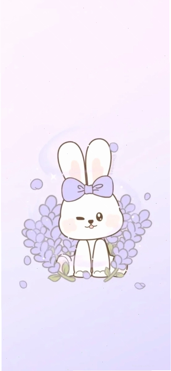 Hình nền màu tím pastel với họa tiết trái tim và ngôi sao đáng yêu