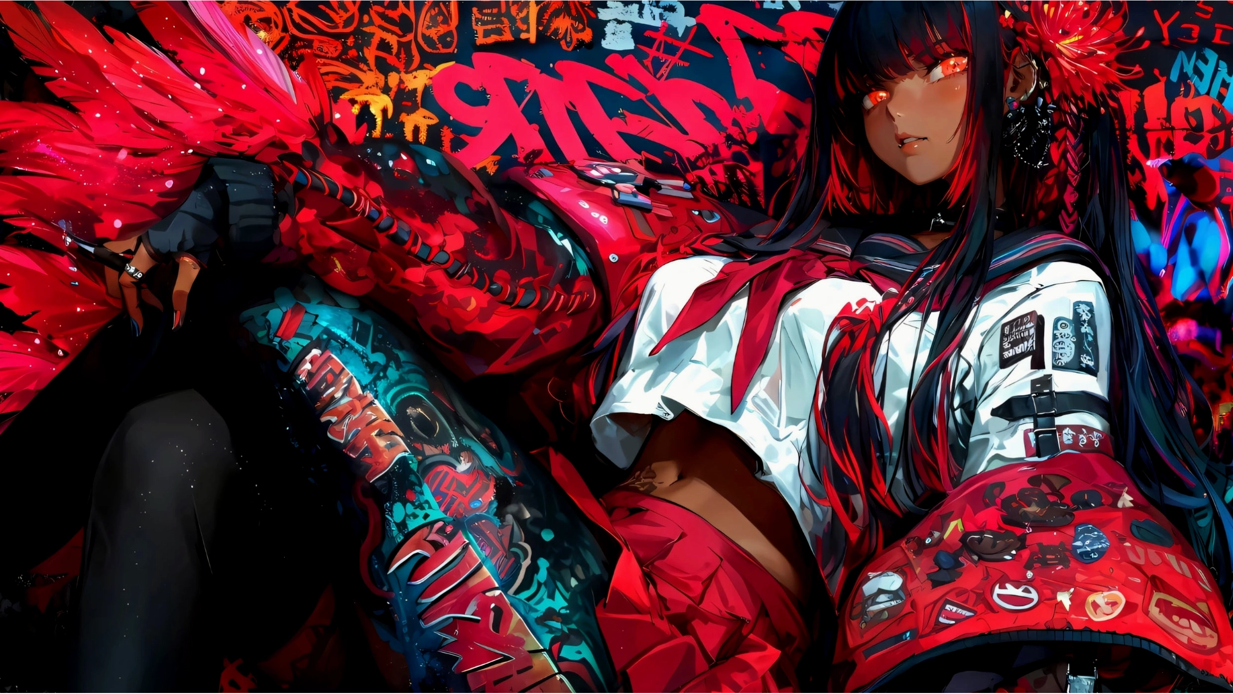 Hình nền máy tính anime nam ngầu