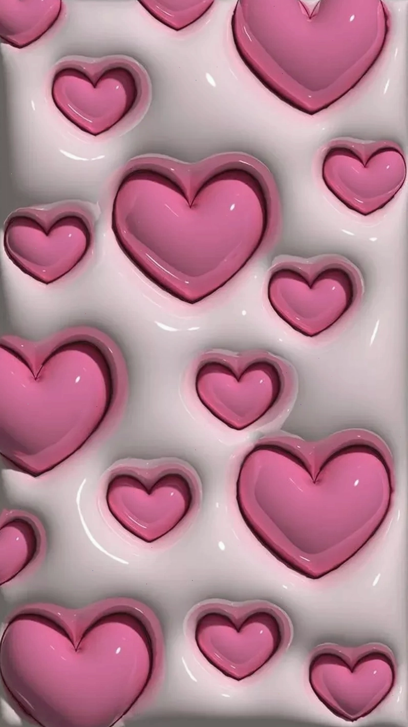 Hình nền trái tim với dòng chữ Love