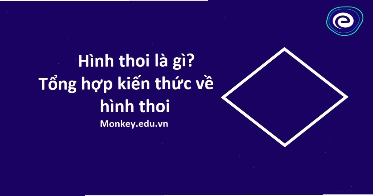 Hình thoi với các đường chéo vuông góc