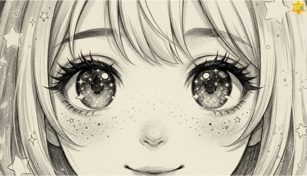 Hoàn thiện chi tiết mắt anime