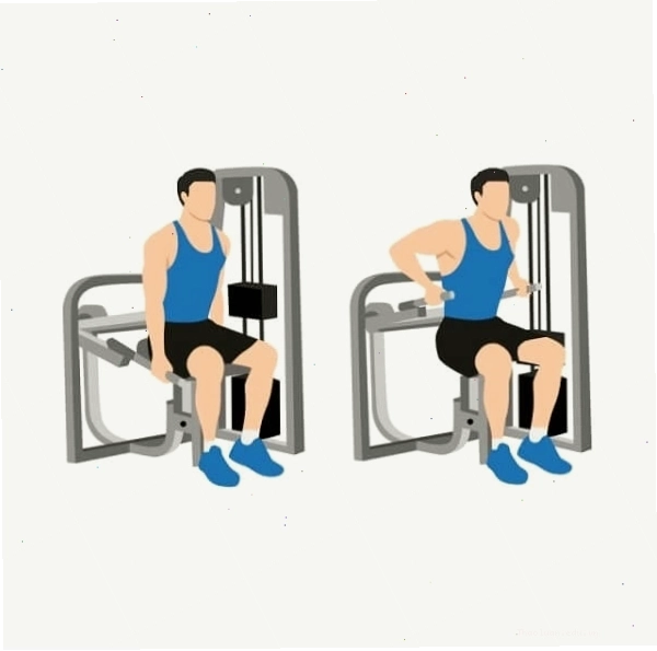 Hướng dẫn các bước thực hiện bài tập tay sau trên máy