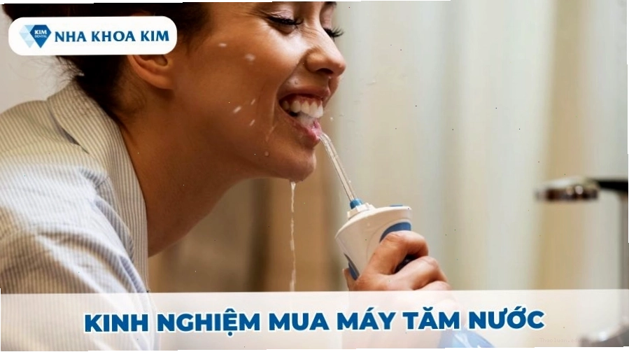 Hướng dẫn sử dụng máy tăm nước hiệu quả
