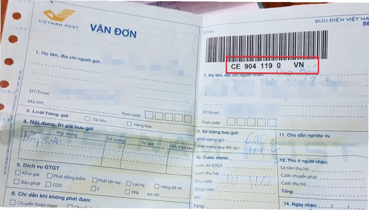 Hướng dẫn tra cứu đơn hàng Vietnam Post