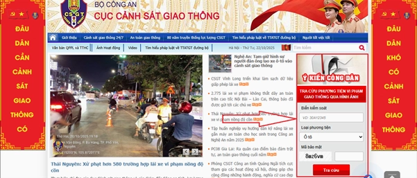 Hướng dẫn tra cứu phạt nguội online nhanh chóng và chính xác năm 2026
