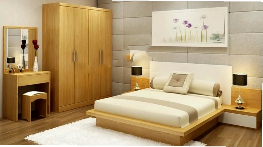 Kê đầu giường sát tường tạo cảm giác an toàn