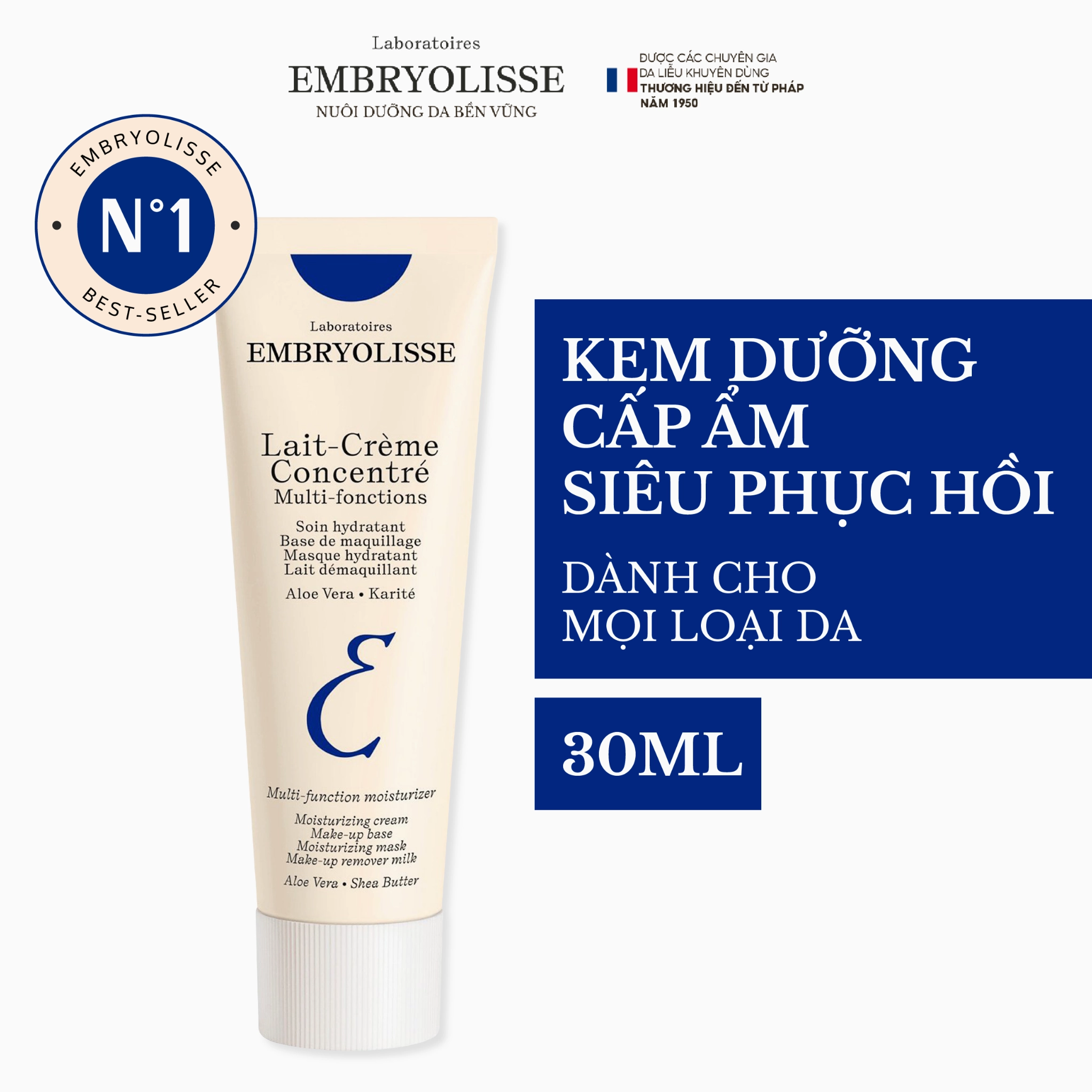 Kem Dưỡng Embryolisse: Giải Pháp Phục Hồi Da Toàn Diện Cho Mọi Vấn Đề