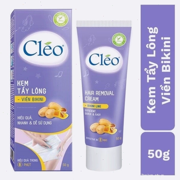 Kem tẩy lông viền bikini CLEO
