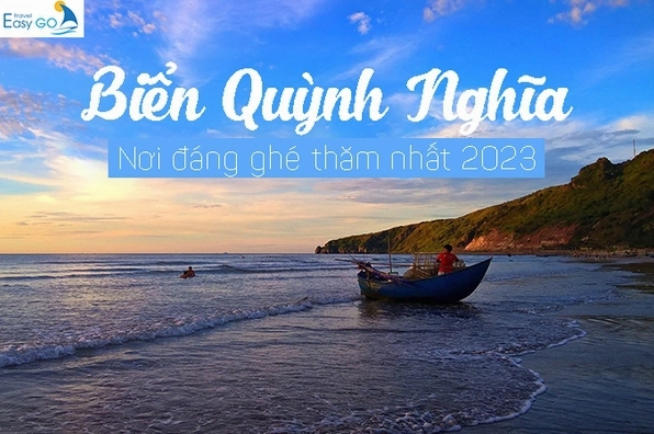 Khám phá Biển Quỳnh Nghĩa: Điểm đến hoang sơ quyến rũ