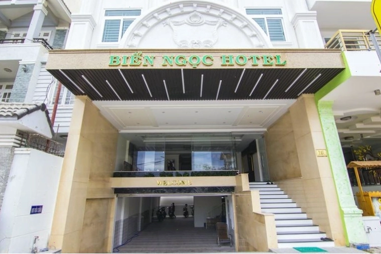 Khu vực ăn uống sáng tại Khách sạn Biển Ngọc