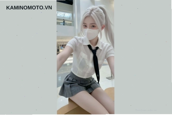 Kiểu tóc đuôi ngựa anime nữ năng động và gọn gàng
