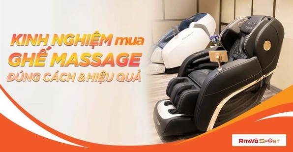 Kinh nghiệm mua ghế massage toàn diện cho năm 2026