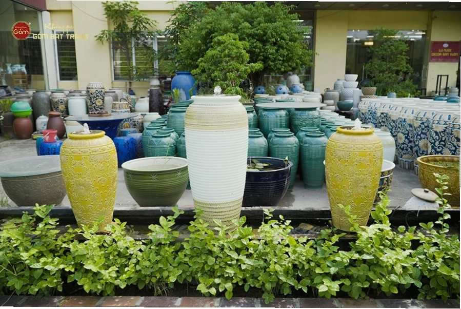 Lu nước phong thủy độc quyền Không Gian Gốm