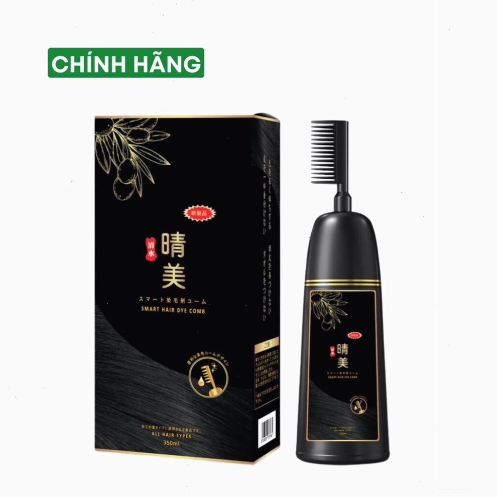 Lược nhuộm tóc Komi Nhật Bản với thiết kế dạng lược tiện lợi