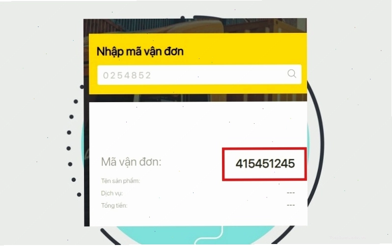 Mã vận đơn là thông tin quan trọng khi tra cứu đơn hàng