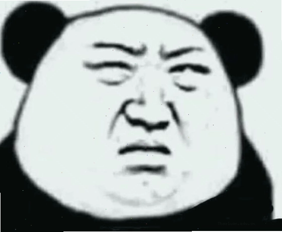 Mặt gấu meme khinh bỉ