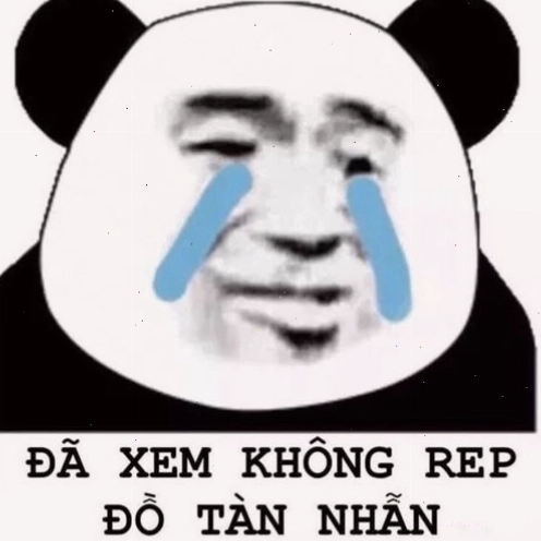 Mặt gấu meme mắt thâm