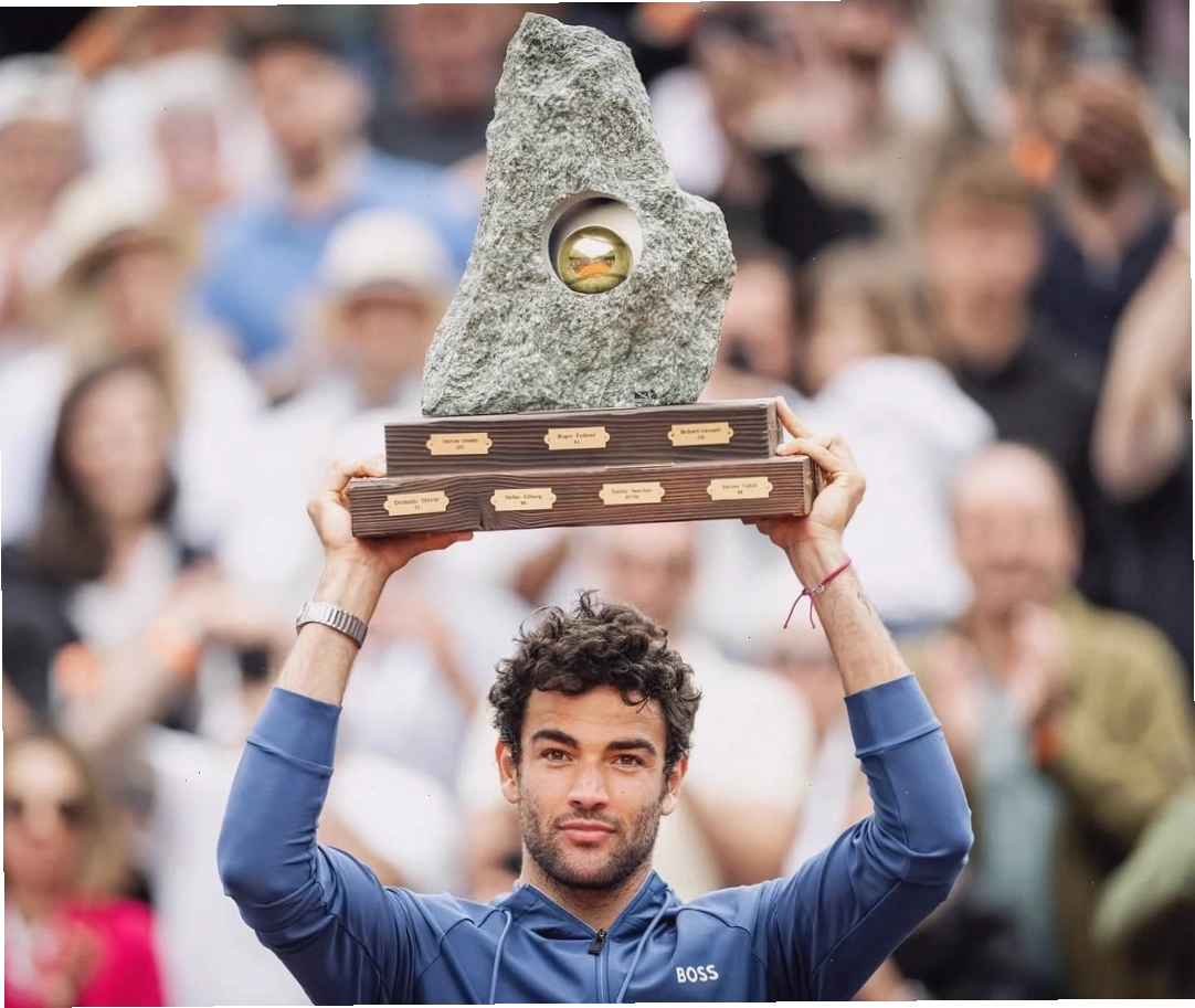 Matteo Berrettini, vận động viên quần vợt người Ý điển trai
