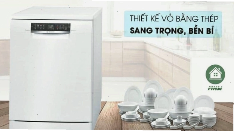 Máy rửa bát Bosch là lựa chọn phổ biến với nhiều tính năng ưu việt