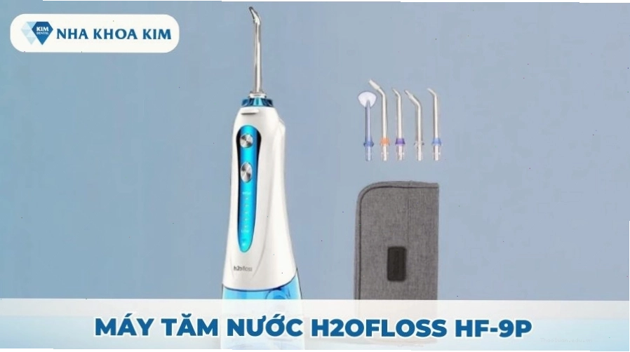 Máy tăm nước H2ofloss HF-9P với đa dạng các loại đầu xịt
