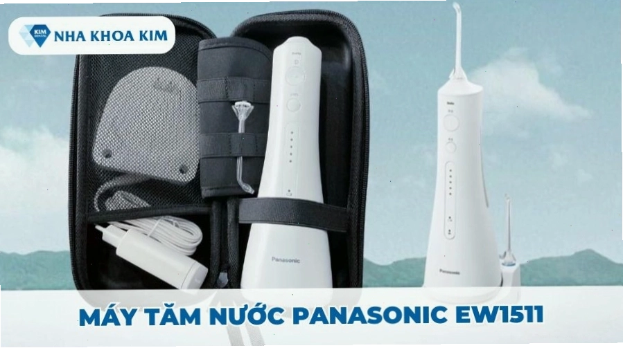 Máy tăm nước Panasonic EW1511 với nhiều chế độ điều chỉnh áp lực nước