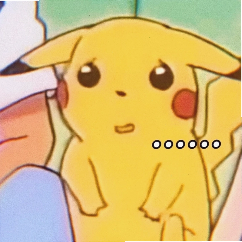 Meme Ash và Pikachu thể hiện tình bạn