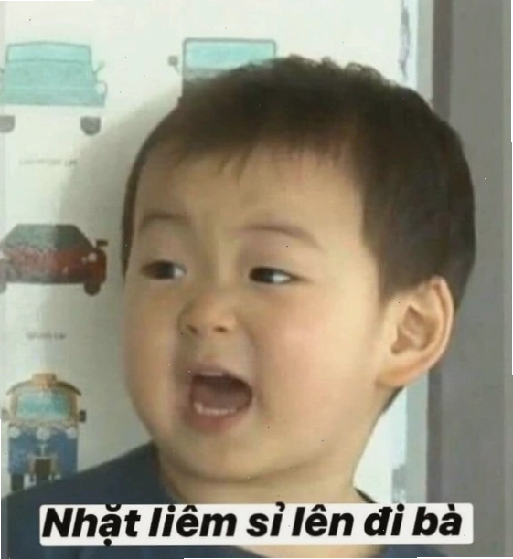 Meme em bé đang 