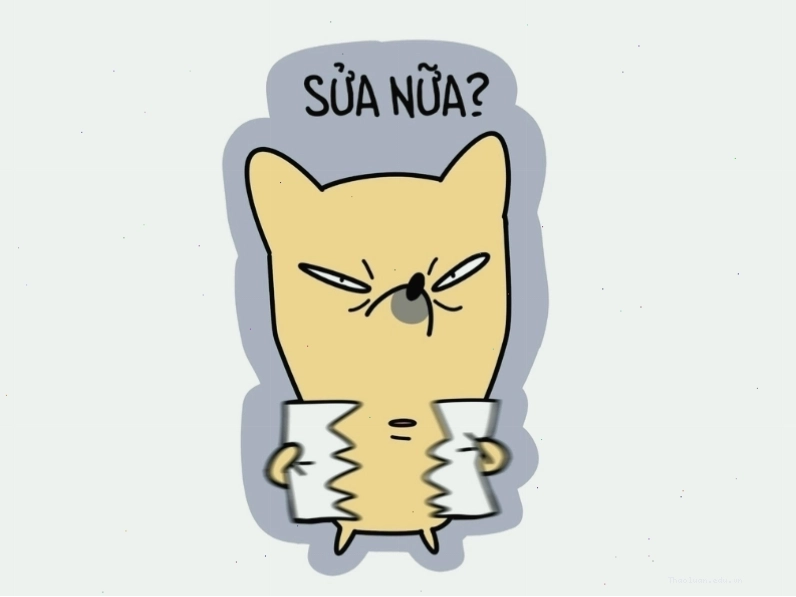 Meme hài: Meme sửa nữa