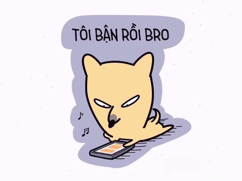 Meme hài: Meme tôi bận rồi bro