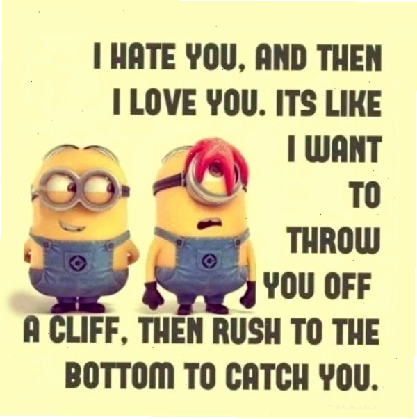 Meme Minion vui nhộn về tình yêu