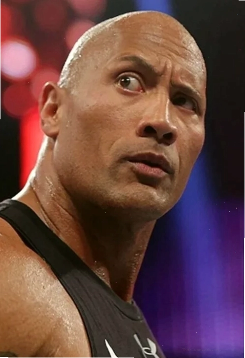 Meme the rock với biểu cảm hài hước