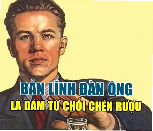 Meme từ chối uống rượu bia một cách tế nhị