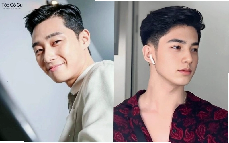 Mid Fade kết hợp rẽ ngôi (Part)
