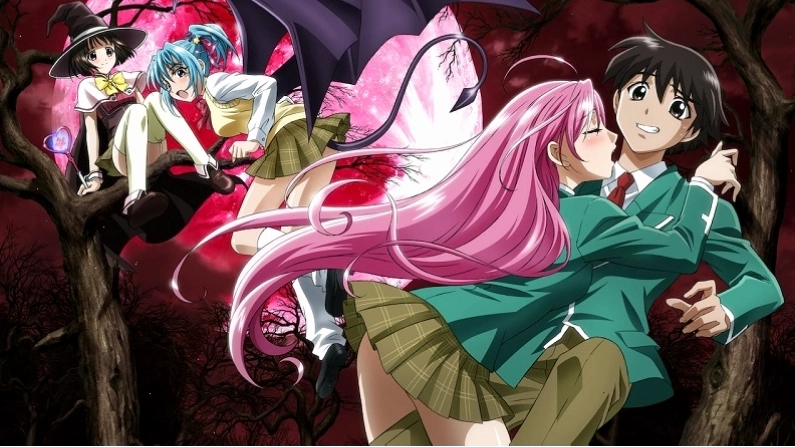 Moka Akashiya trong Rosario to Vampire