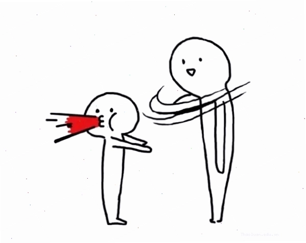 Một biểu cảm meme tát hài hước
