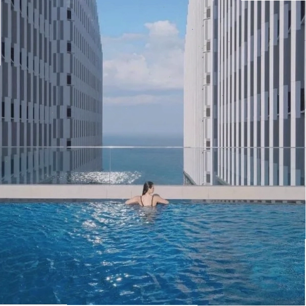 Mui Ne Hills Bliss Hotel với kiến trúc ấn tượng nhìn ra biển